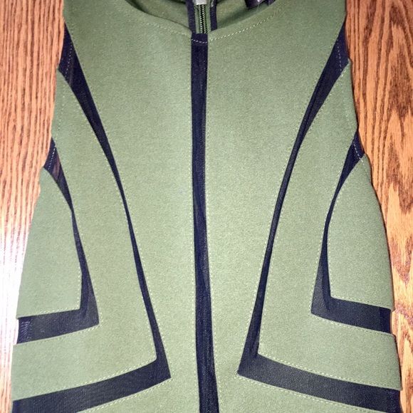 Topshop Green Dress - Picture 3 of 4